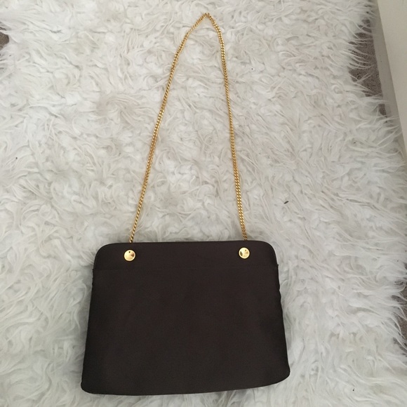 Chocolate Colored Evening Bag - Picture 2 of 4